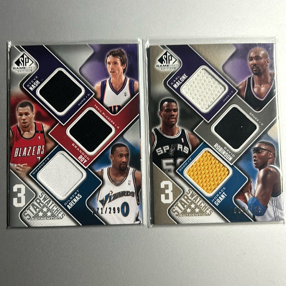 Steve Nash Karl Malone David Robinson Horace Grant Gilbert Arenas Brandon Roy